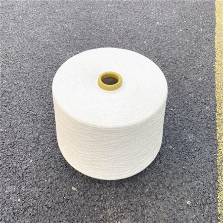 丰茂纺织腈纶包芯纱涤腈纱 膨体白腈涤纱 可按规格订纺